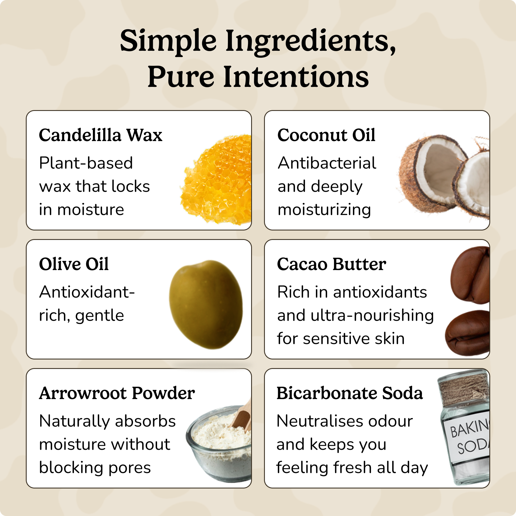 Non-Toxic Natural Deodorant Refill | Eco Friendly